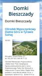 Mobile Screenshot of domkibieszczady.pl